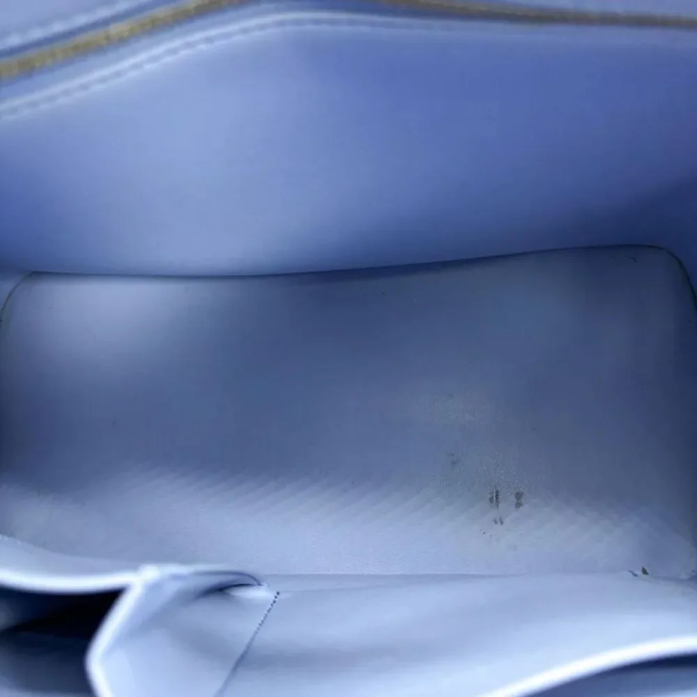 Louis Vuitton Monogram Vernis Houston Tote Bag Grey Blue